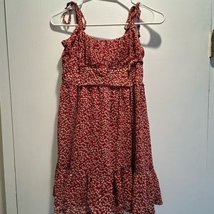 Princess Polly summer red dress, never worn!